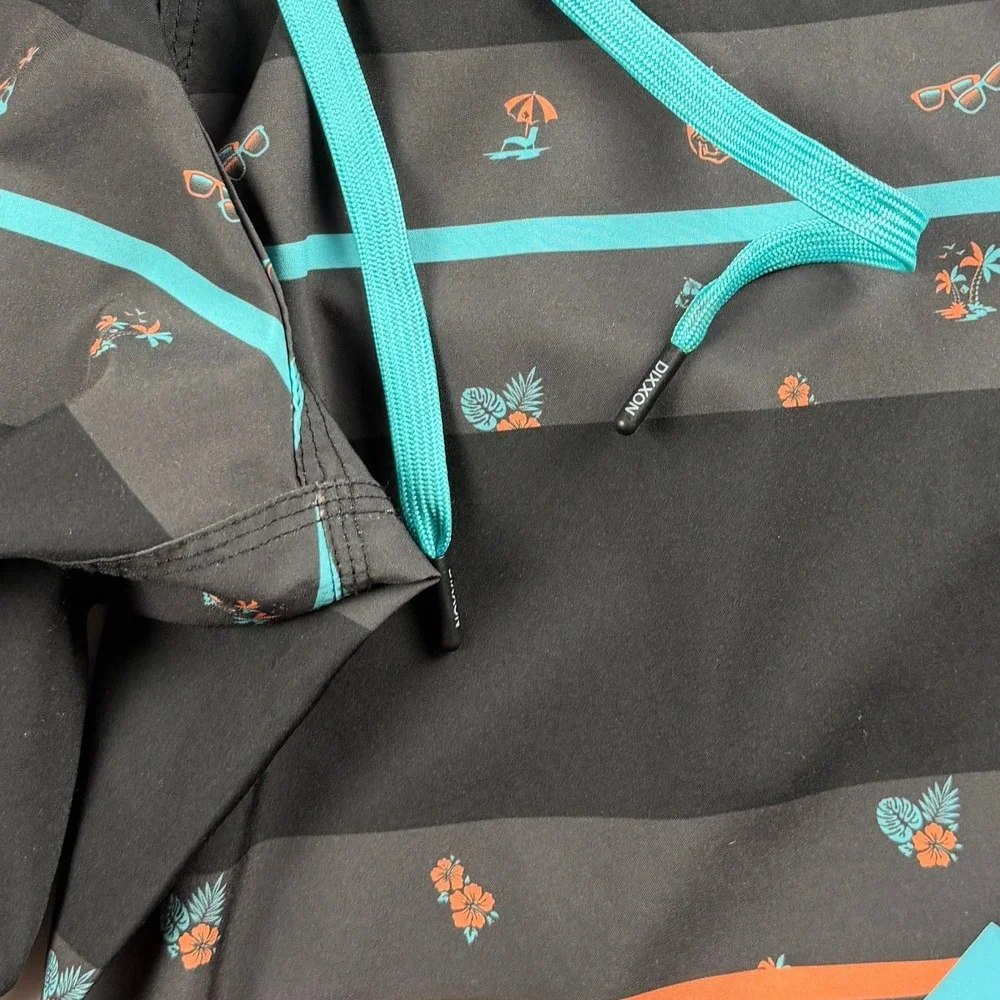 Rockford‎ x Dixxon Men's Unlined Boardshorts Black Sz 34